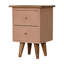 35cm W Solid Wood Bedside Table