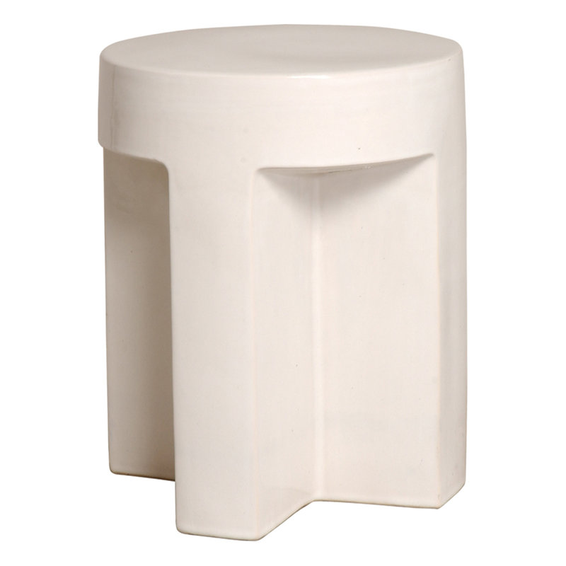 Tabouret de jardin en céramique Mahia