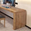 Bureau en bois massif en L Burlywood-1714551667-1714551663