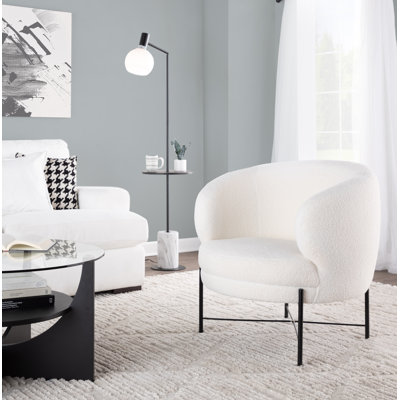 Fauteuil demi-tonneau Trista