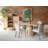 18'' H Linen Upholstered Side Chair