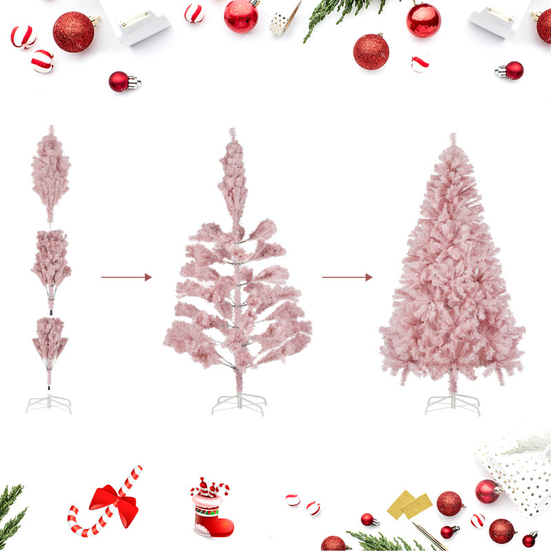 210cm H Artificial Pine Christmas Tree