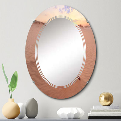 Miroir de salle de bain sans cadre