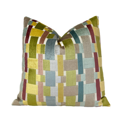 Ava Velvet Throw Pillow Cover