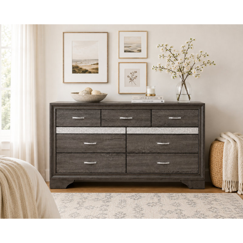 Ghugas 63'' Wide 7-Drawer Dresser