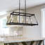 Lustre lanterne cage moderne 5 lumières Modern