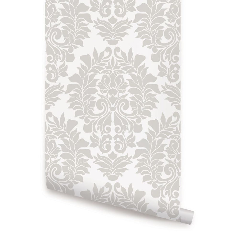 Hoekstra Peel & Stick Roll, 2' W x 18' L, Beige/Grey