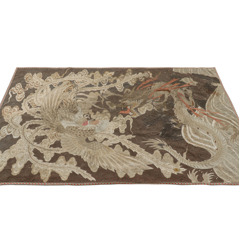 One-of-a-Kind 4’1”x5’11” Area Rug