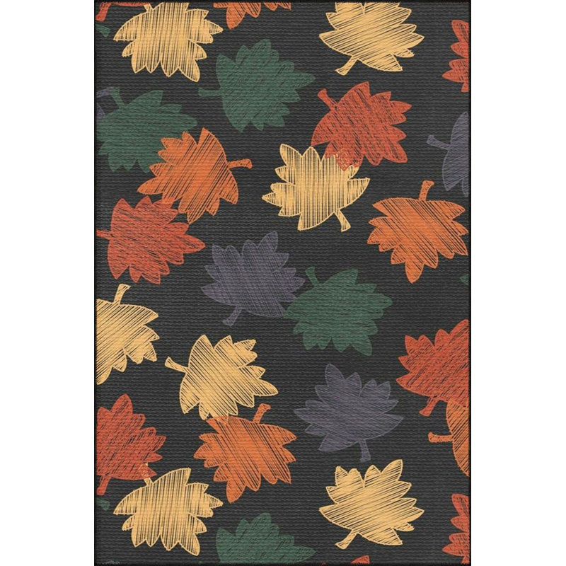 Tapis lavable Leafy, Tapis de couloir 3 pi 3 po x 6 pi 7 po inclus