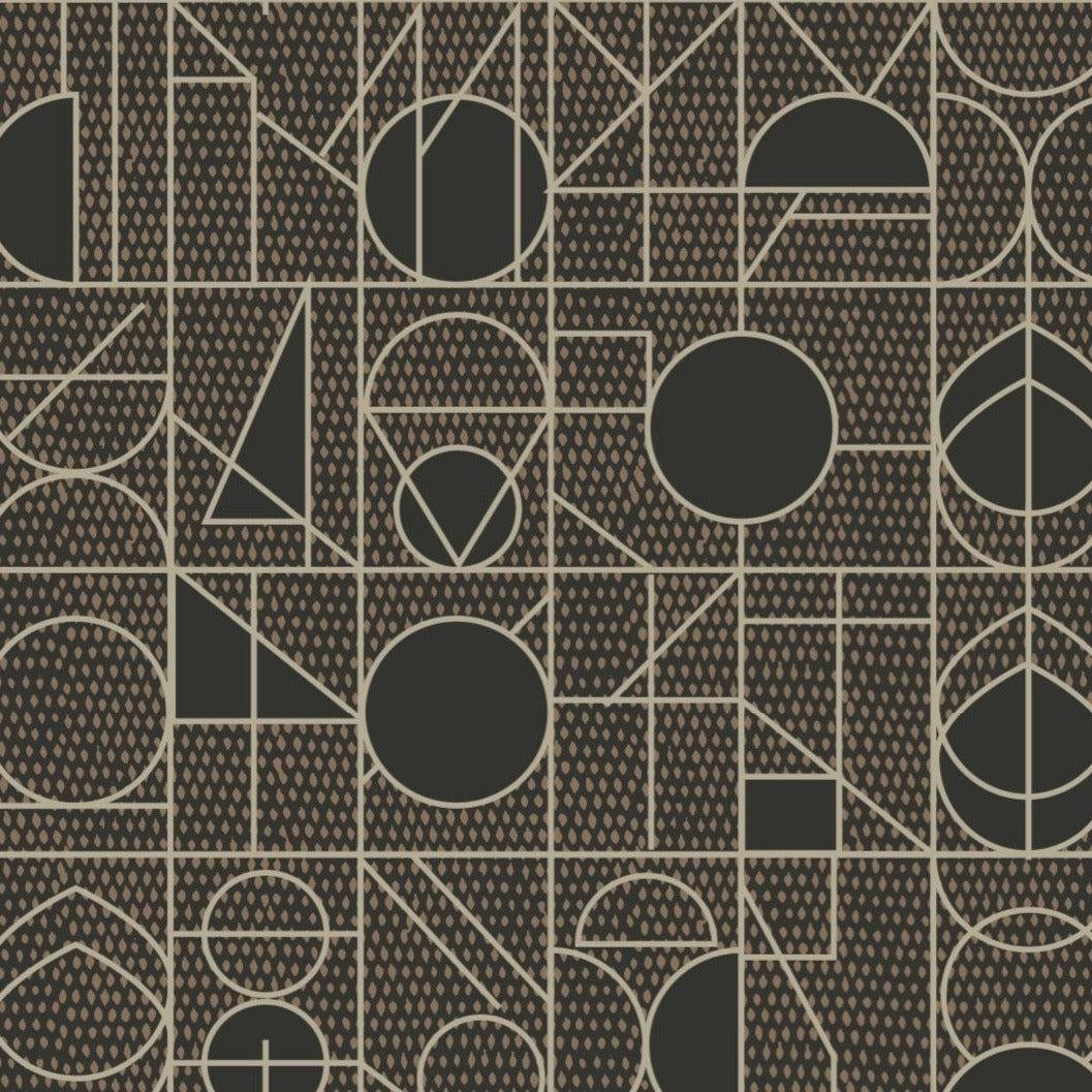 Kali Wallpaper Roll, Mocha, Faux Grasscloth, Non-Pasted