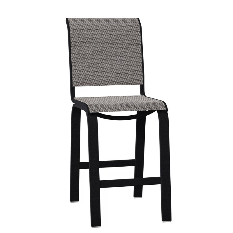 Tabouret de bar 26 po Holna, Noir texturé, Sicile