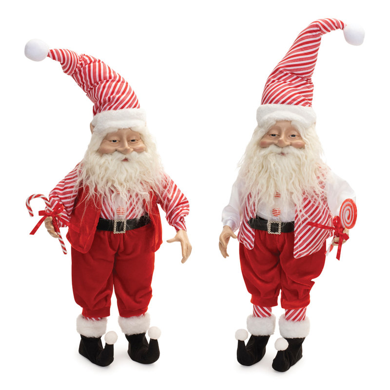 Peluche Elfe du Père Noël (ensemble de 2)