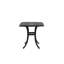 Patio extérieur en aluminium coulé 3 pièces - 2 chaises et 1 coussin de table noir, conception classique, assemblage facile requis pour le patio, le jardin, le style 3 pièces du balcon, une cour paisible