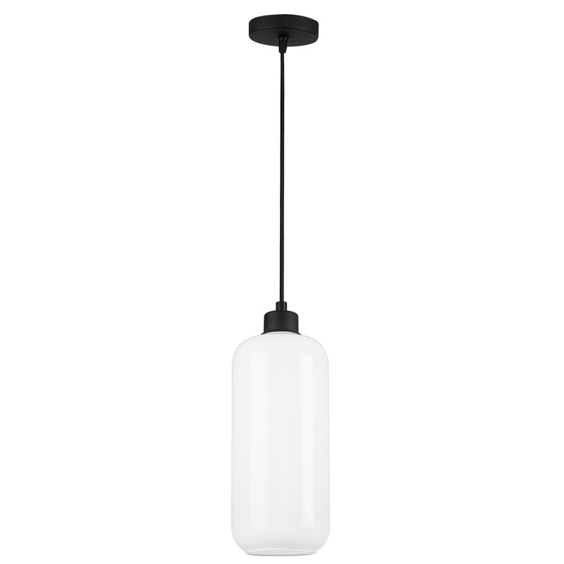 1 - Light Black Single Pendant