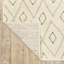 Tapis géométrique Ivoire/sable Copley-209474232