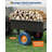 Heavy Duty 15 Cubic Feet Steel Tow Behind Dump Cart 750Lbs Capacity Garden Trailer, Pull Behind Utility Dump Trailer for Lawn Mower & Yard Work
