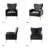 Swihart 28'' Wide Tufted Wingback Chair-67982923