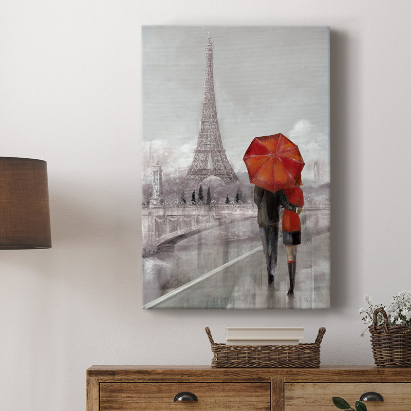 Couple moderne à Paris - galerie Cavas sur mesure, H 18 po x l 12 po