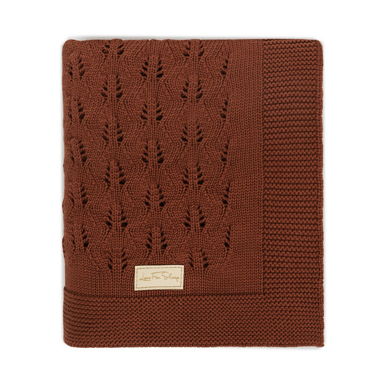 Cotton Baby Blanket, Bronze