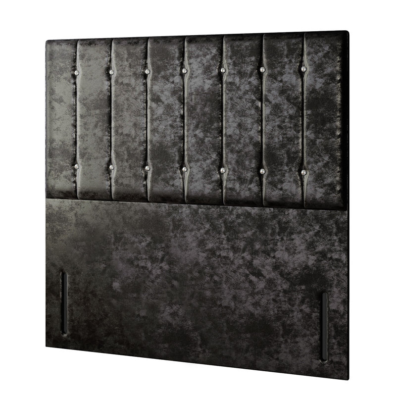 Rothbury Upholstered Headboard, Double (4'6), Black