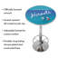 Round Metal Base Dining Table