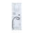 Equator Value Stack Laundry 220v 26 Lbs Washer 2.5cf+vented Dryer 4cf 1 Outlet