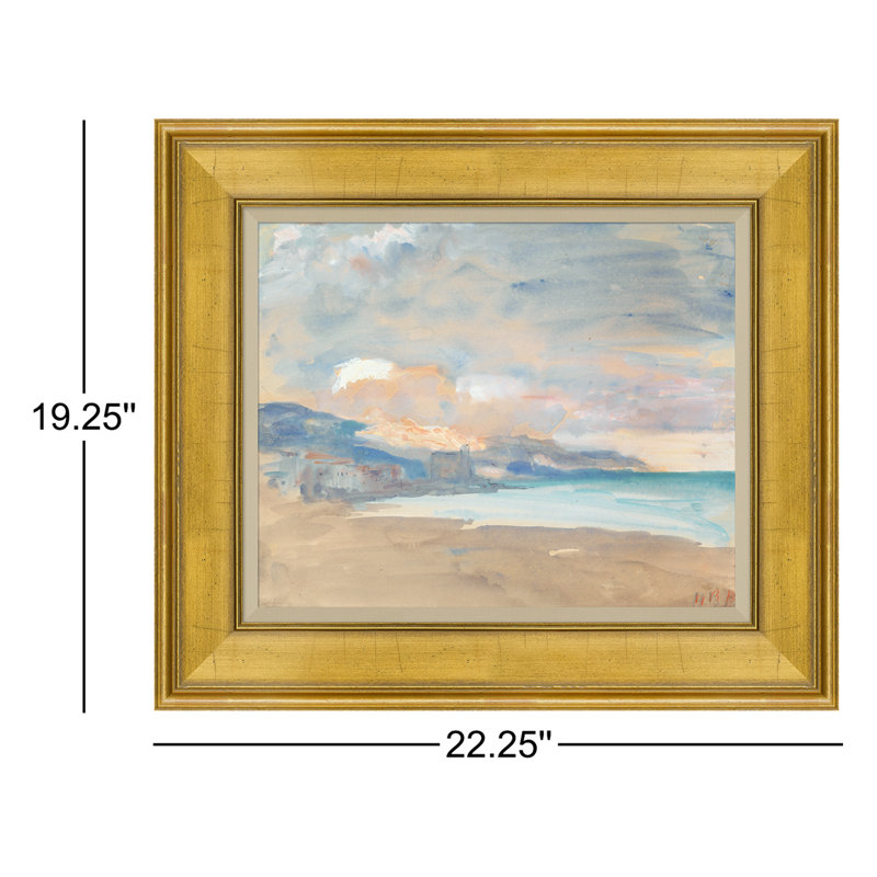 Seaside At Dusk Painting
