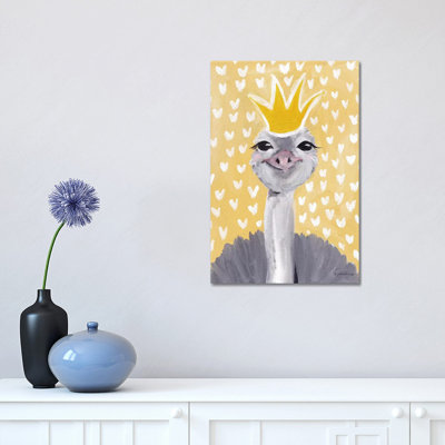 Princess Ostrich 1 Piece Painting on Canvas