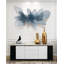 Œuvre en fer de luxe avec fleurs-1212840092
