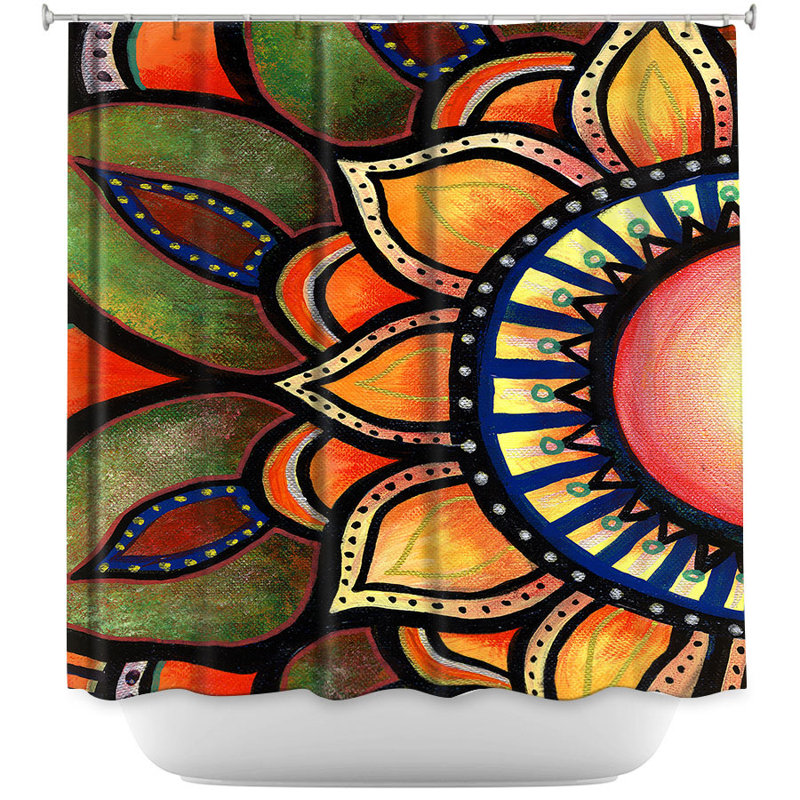 Rideau de douche Sunburst