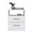 Napoles 2-Drawer 19.9-inch High Night Stand-657497401