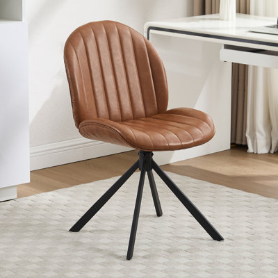 Upholstered Swivel Home Office Task Desk Chair
