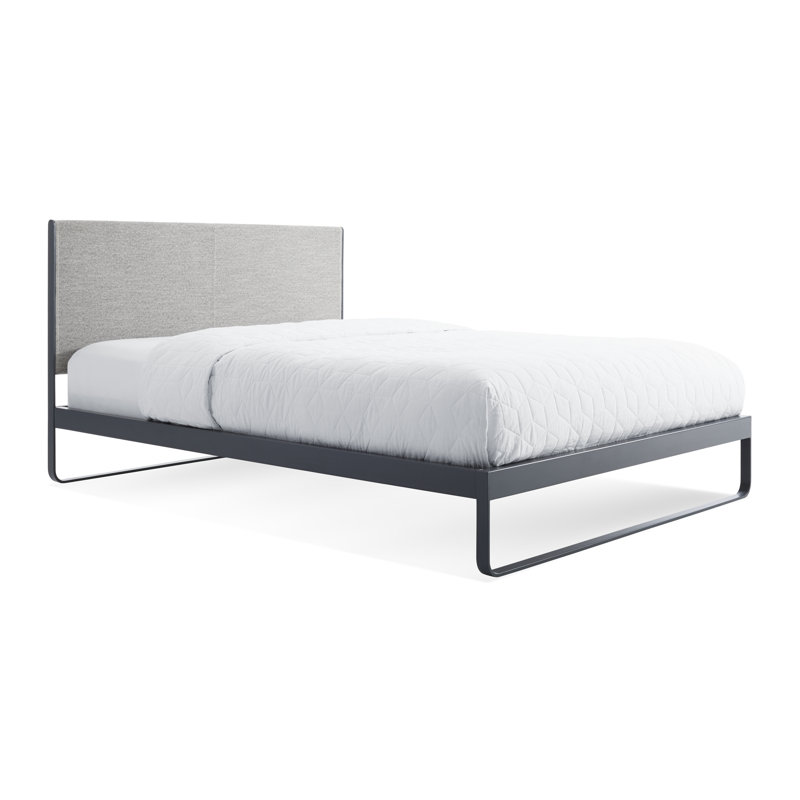 Me Time Upholstered Bed, Full, Tait Charcoal/Slate