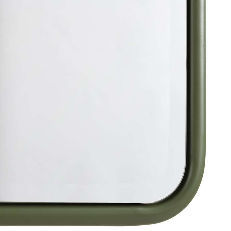 Ancle Metal Rectangle Mirror