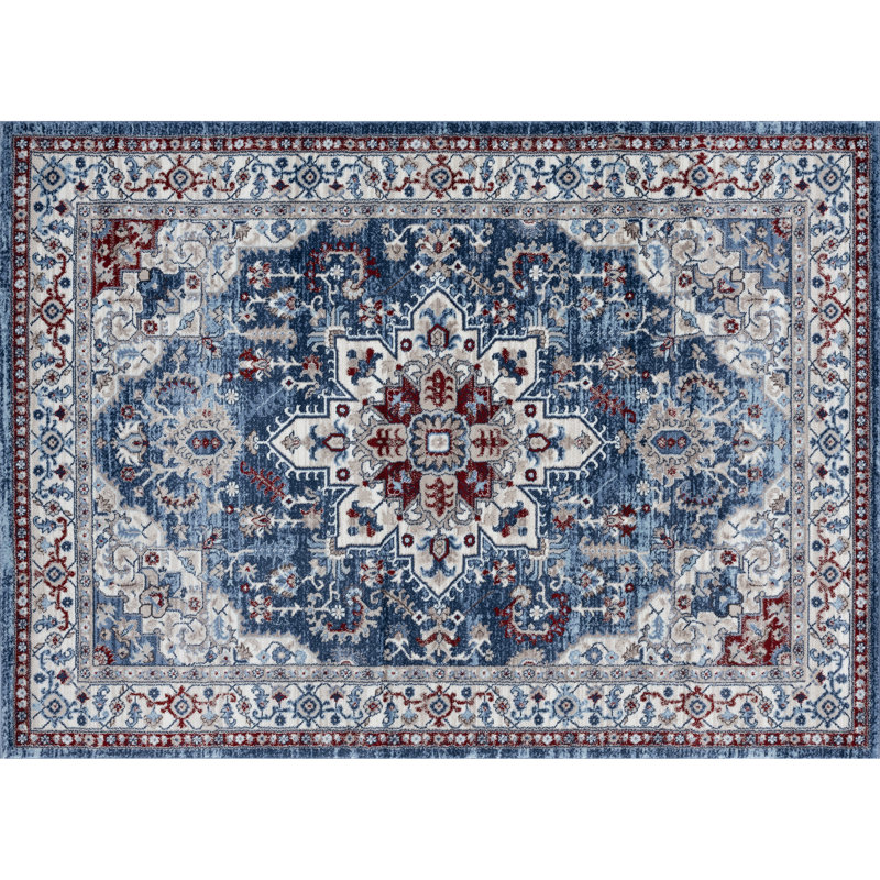 Villines Oriental Indoor Rug, Rectangle 5' x 7'
