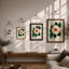 Hibiscus Study Botanical - Framed Print-1459515912-1459515913