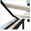 Base de lit tapissier grand format avec tête de lit moderne en tissu capitonné, parfaite pour les chambres contemporaines et un sommeil confortable.-90212110-90212099