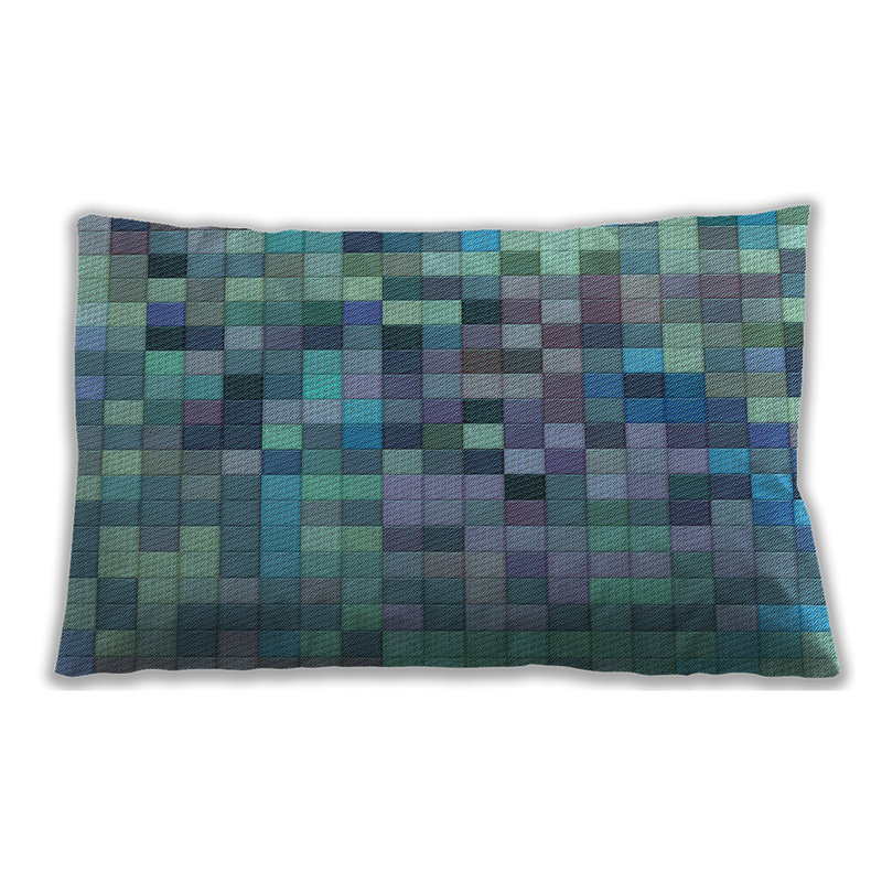Coussin 99, Synthétique, Bleu clair