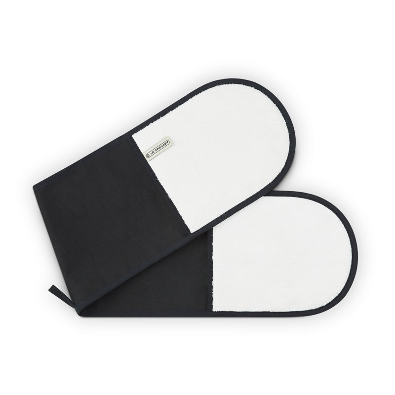 Le Creuset Double Oven Glove, Black