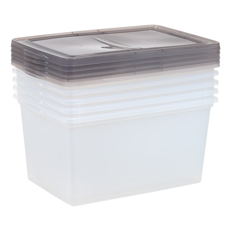 Boîte de rangement en plastique Didmarton, 58 pte, 5