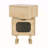MDF CREATIVE ROTATABLE ROBOT STORAGE SIDE TABLE