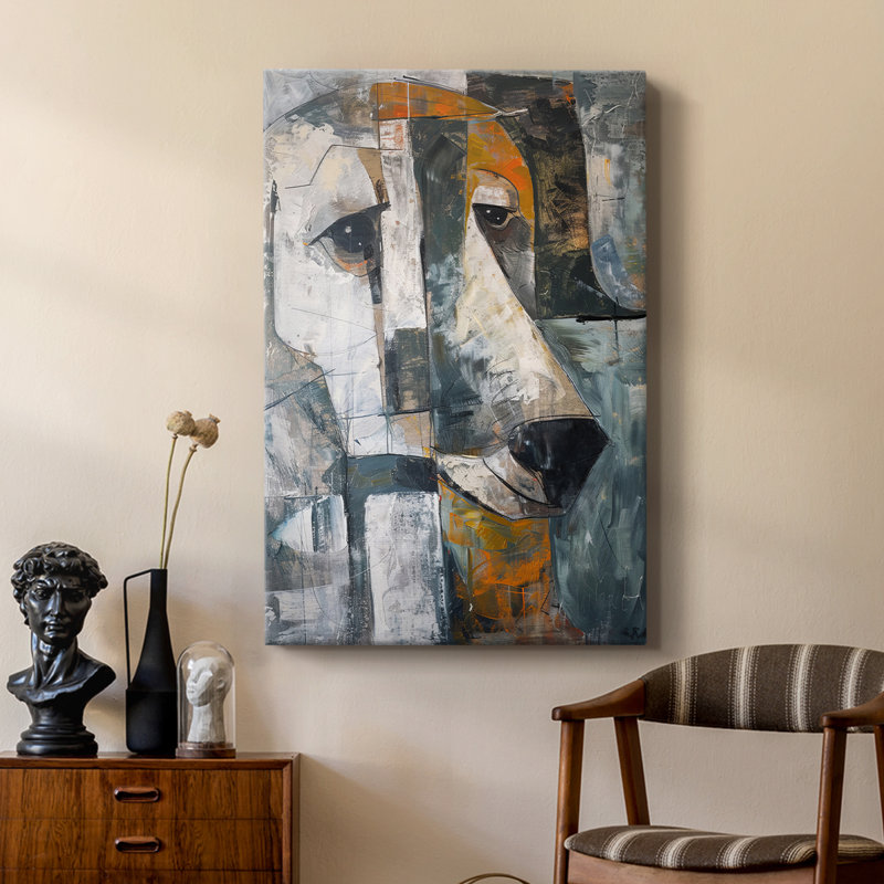 ANIMALS Series CXX -Custom Wrapped Gallery Cavas, 18" H x 12" W