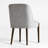 4 - Person Dining Table Sets With 52'' Solid Wood Round Table & 4 Upholstered Linen Chairs-1604943563
