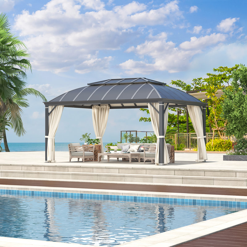 Aluminum Patio Gazebo, 12 ft x 16 ft