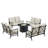 Okairy 8 - Person Patio Conversation Set with Cushions
