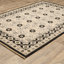 Tapis en laine beige / noir Kuester Traditonal-590949165