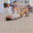 Step Collection High-Low Beige Indoor Area Rug, 6'7''X9', Modern, Contemporary, Geometric, Bohemian, Bedroom, Kitchen, Living Room, Non Shedding Carpet-1307174569