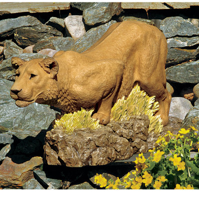 Lioness on the Prowl Statue
