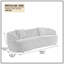 Canapé courbé Mid-Century-472975696