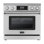 KoolMore 36" 6 Cubic Feet Electric Free Standing Range with Radiant Cooktop